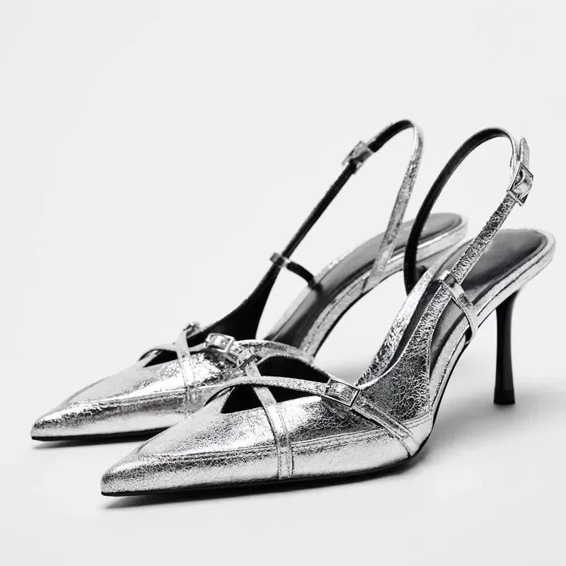 The Siren Slingback Heels