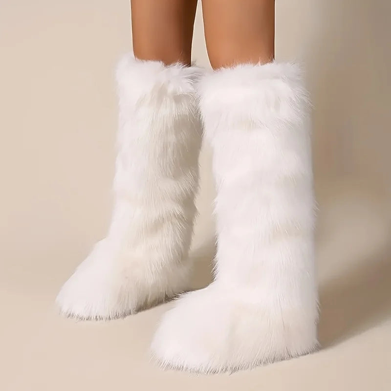 Serena Fur Boots