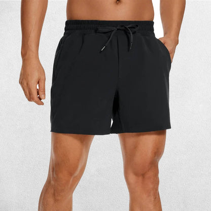 GPW Men's Lightweight Quick-Dry Workout Shorts with Pockets