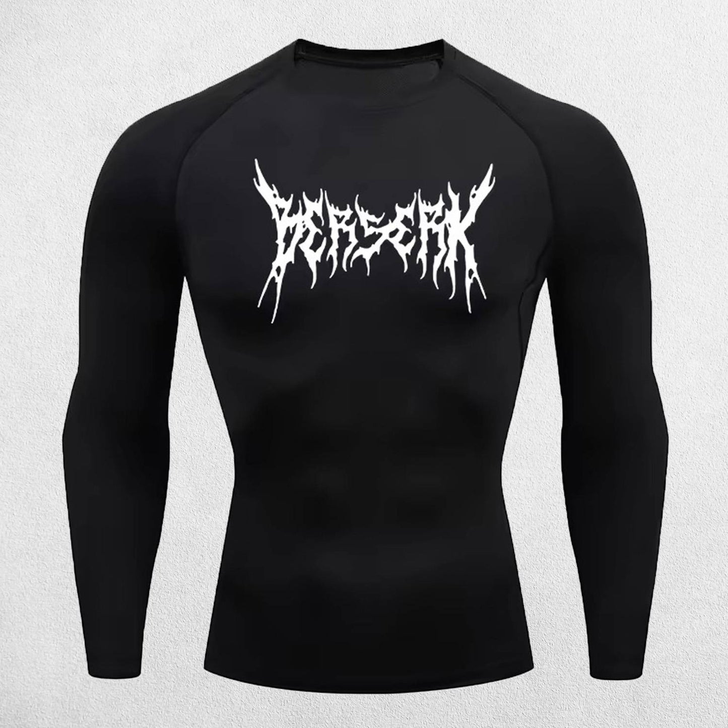 Quick Dry Rash Guard Berserk Printed Men’s Athletic Compression T-Shirt