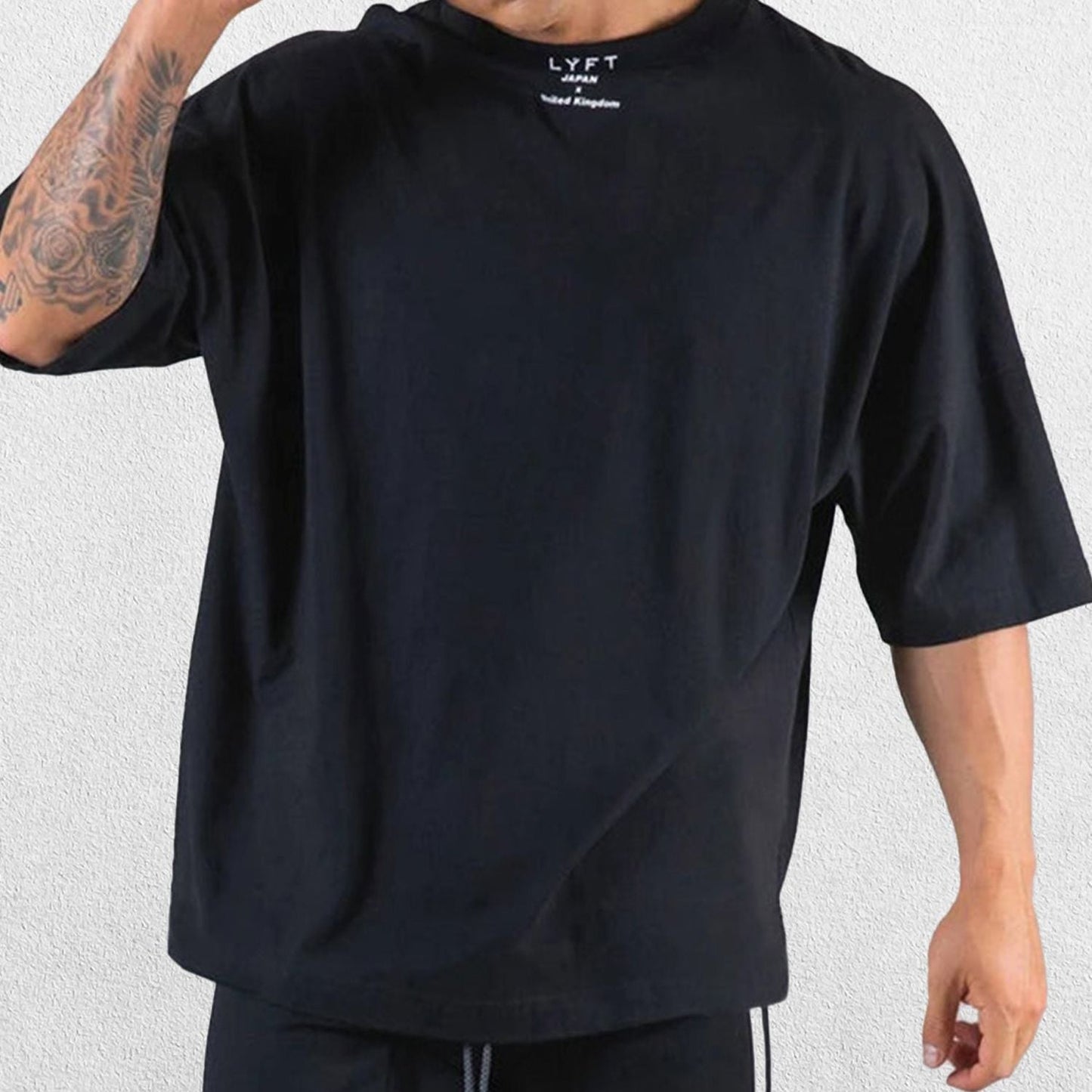 GPW Loose-Fit Short Sleeve Cotton Gym Shirt – Breathable Workout Tee