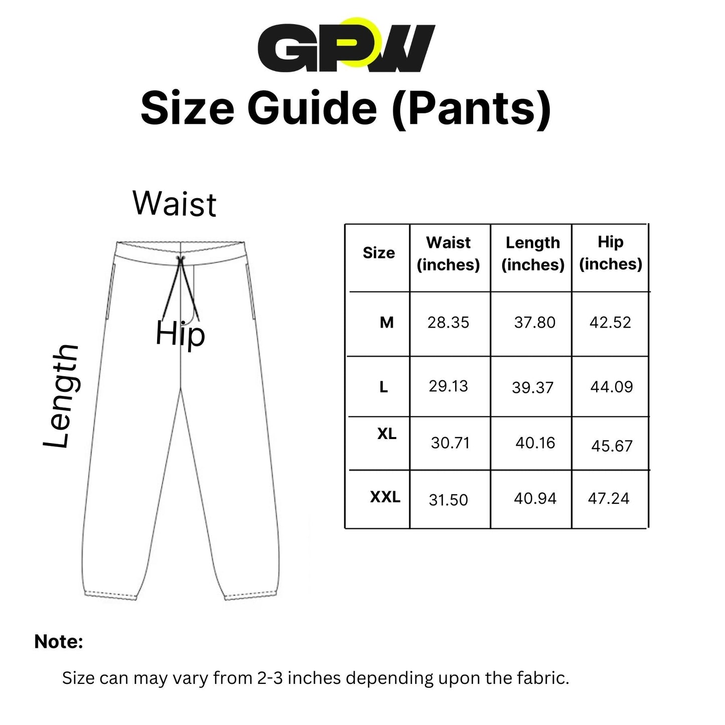 GPW Men’s Gym Performance Fitness Joggers