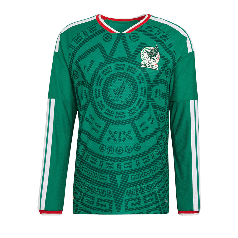 Mexico Home Fan Jersey Long Sleeve Shirt 2026 World Cup