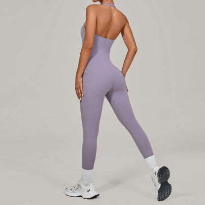 Yoga Jumpsuit Fitness Tracksuit Sports Overalls Gym Clothing Set Yoga Wear Workout Clothes for Women Outfit push-up Activewear