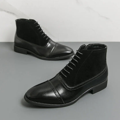 Marco Leather Ankle Boots