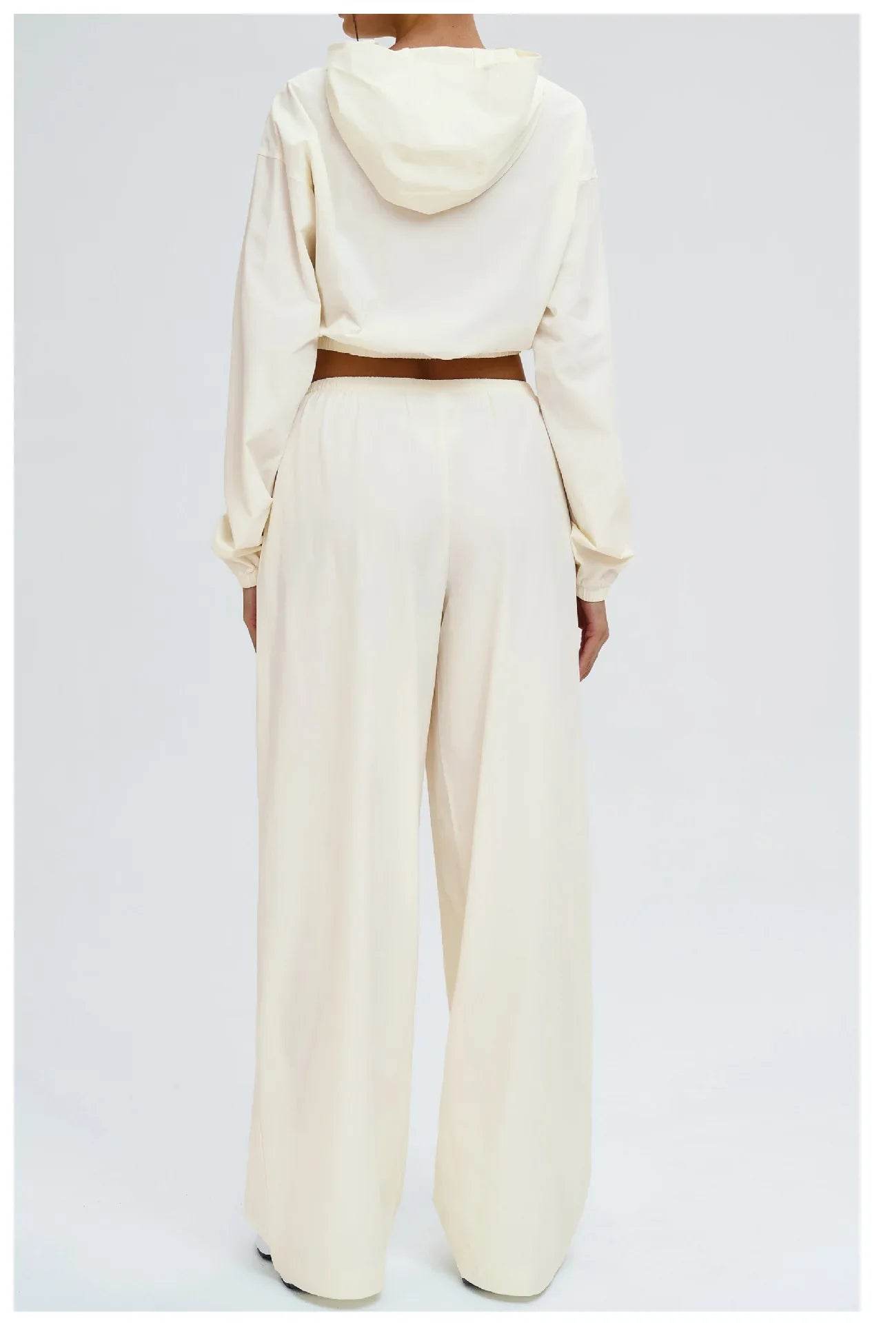 2 Piece Yoga Set Women's Sports Sun Protection Set Zipper Windproof Hooded Sun Protection Leisure Set Outdoor Sports Cycling Set