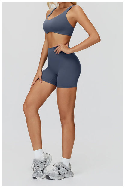Yoga set 2 pieces women's sportswear gym clothes exercise running fitness set