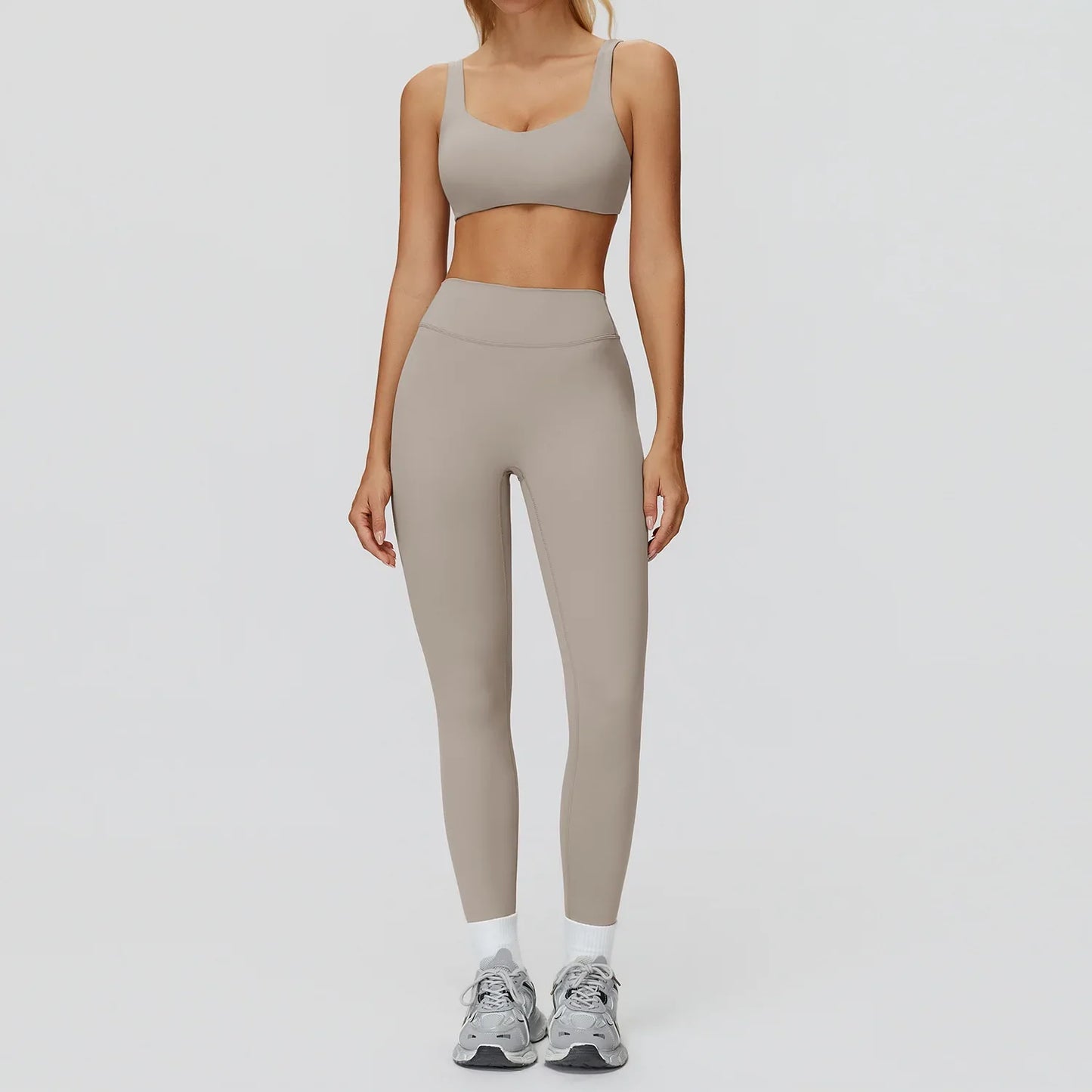 Yoga set 2 pieces women's sportswear gym clothes exercise running fitness set