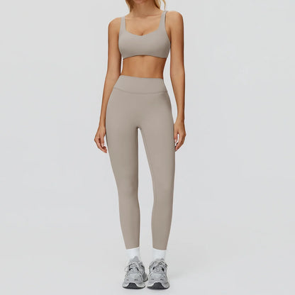 Yoga set 2 pieces women's sportswear gym clothes exercise running fitness set