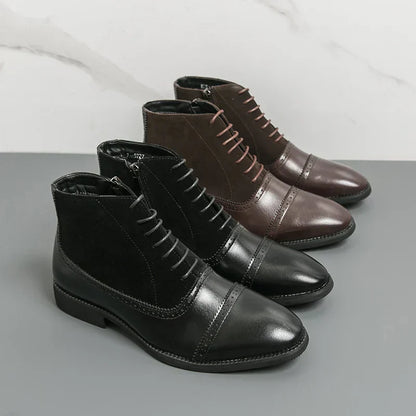 Marco Leather Ankle Boots