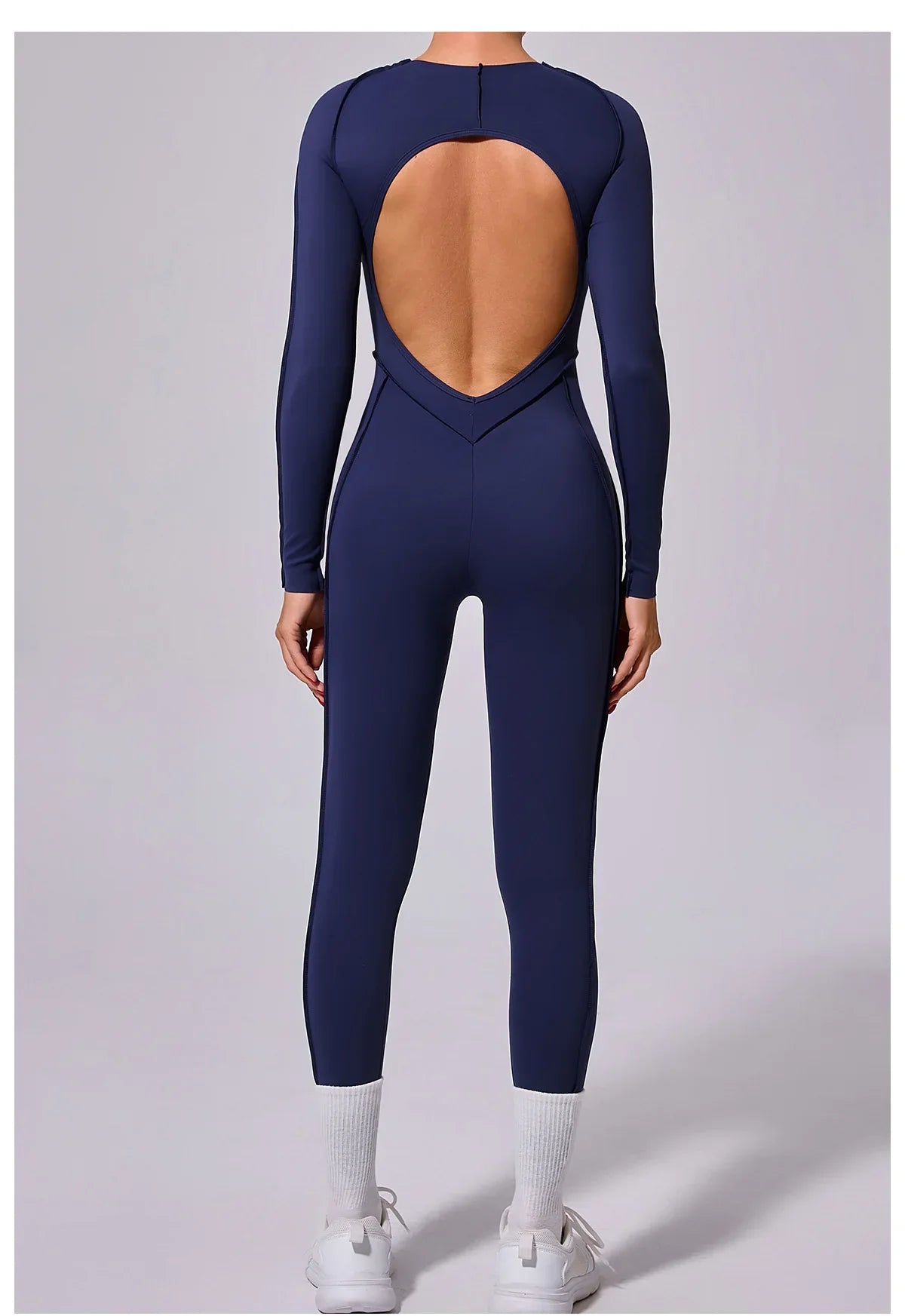Workout Jumpsuit Sports Overalls Women Tracksuit Gym Clothing Running Long Sleeved Fitness Suits Gym Clothes Sportswear Yoga Set