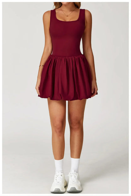 Rompers Women Yoga Jumpsuit Set Sexy Anti Glare One-Piece Jumpsuit Dance Ballet Sports Dress Gym Push up Running Tennis Sports