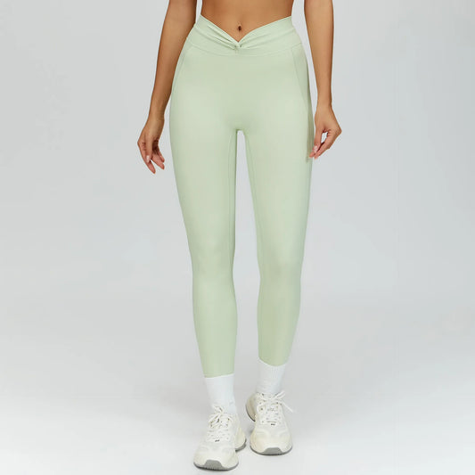 Women Sport Leggings Fitness Yoga Leggings High Waist Butt Lift Curves Workout Tights Elastic Gym Training Pants Female Pants