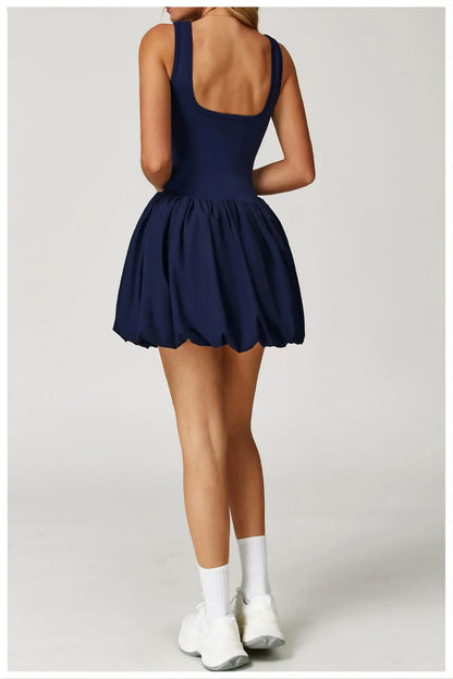 Rompers Women Yoga Jumpsuit Set Sexy Anti Glare One-Piece Jumpsuit Dance Ballet Sports Dress Gym Push up Running Tennis Sports