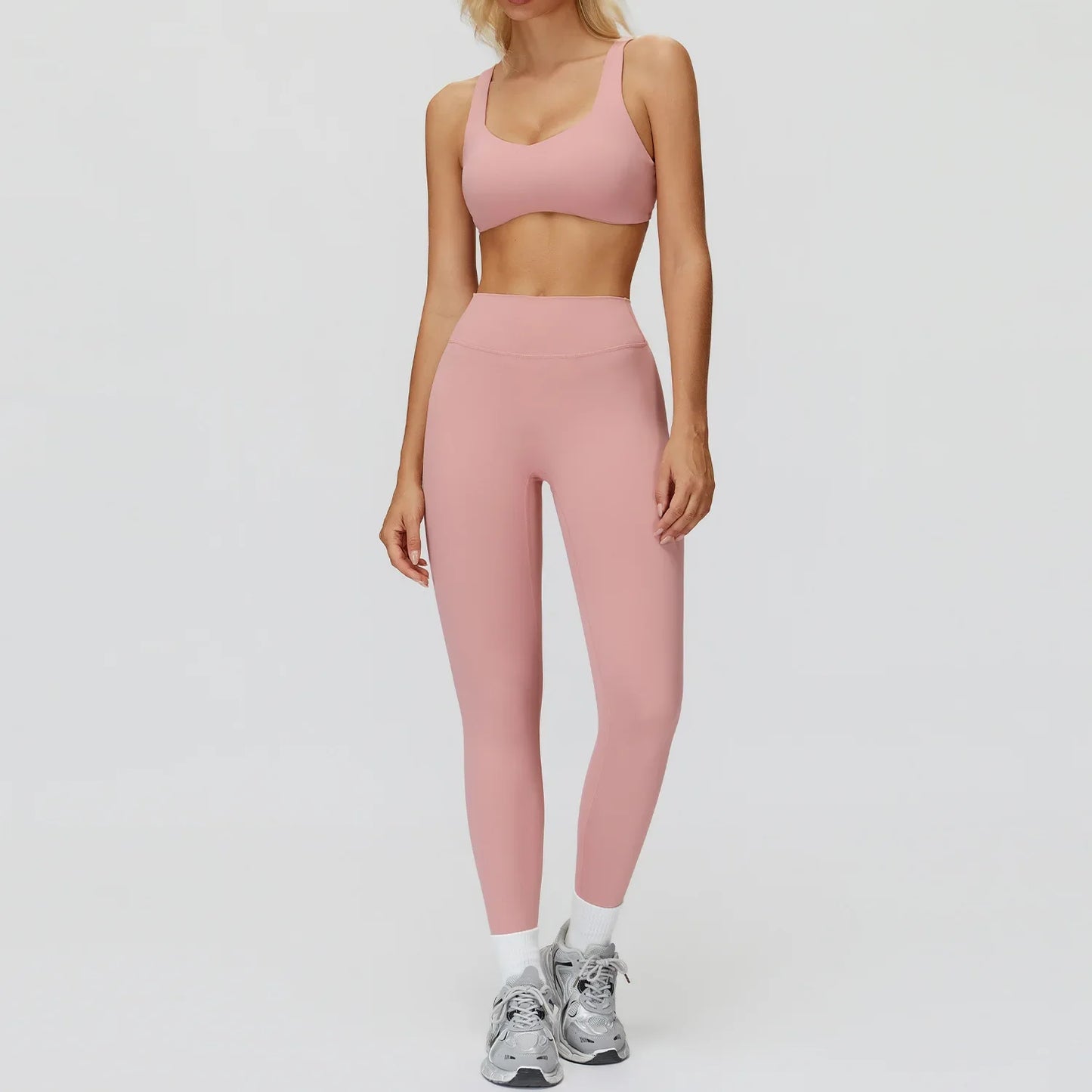 Yoga set 2 pieces women's sportswear gym clothes exercise running fitness set