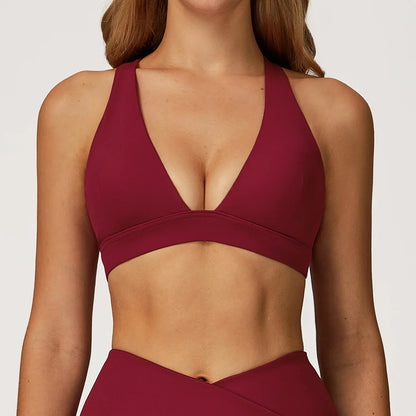 Fitness Bra Women Workout Tops Gym Underwear Fitness Sports Bra Sexy Athletic Sport Bra Women Backless Push Up Gym Yoga Crop Top