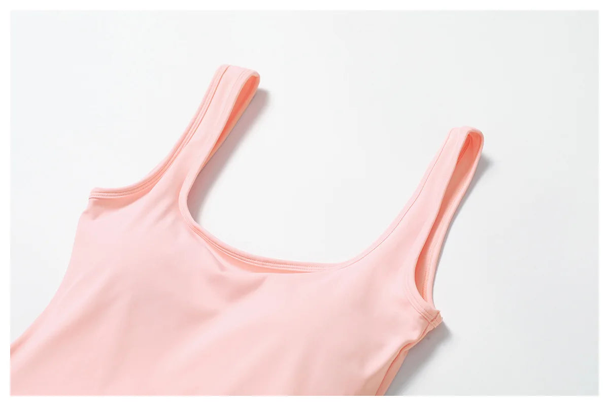 Rompers Women Yoga Jumpsuit Set Sexy Anti Glare One-Piece Jumpsuit Dance Ballet Sports Dress Gym Push up Running Tennis Sports