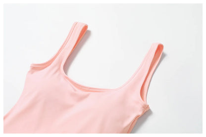 Rompers Women Yoga Jumpsuit Set Sexy Anti Glare One-Piece Jumpsuit Dance Ballet Sports Dress Gym Push up Running Tennis Sports