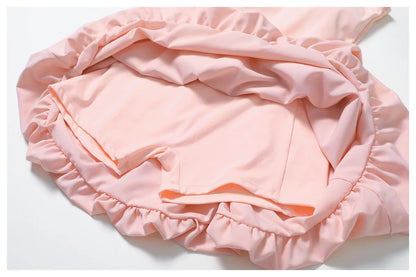 Rompers Women Yoga Jumpsuit Set Sexy Anti Glare One-Piece Jumpsuit Dance Ballet Sports Dress Gym Push up Running Tennis Sports