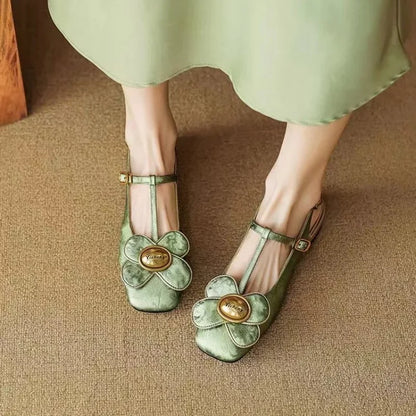 Lina Flower Heels