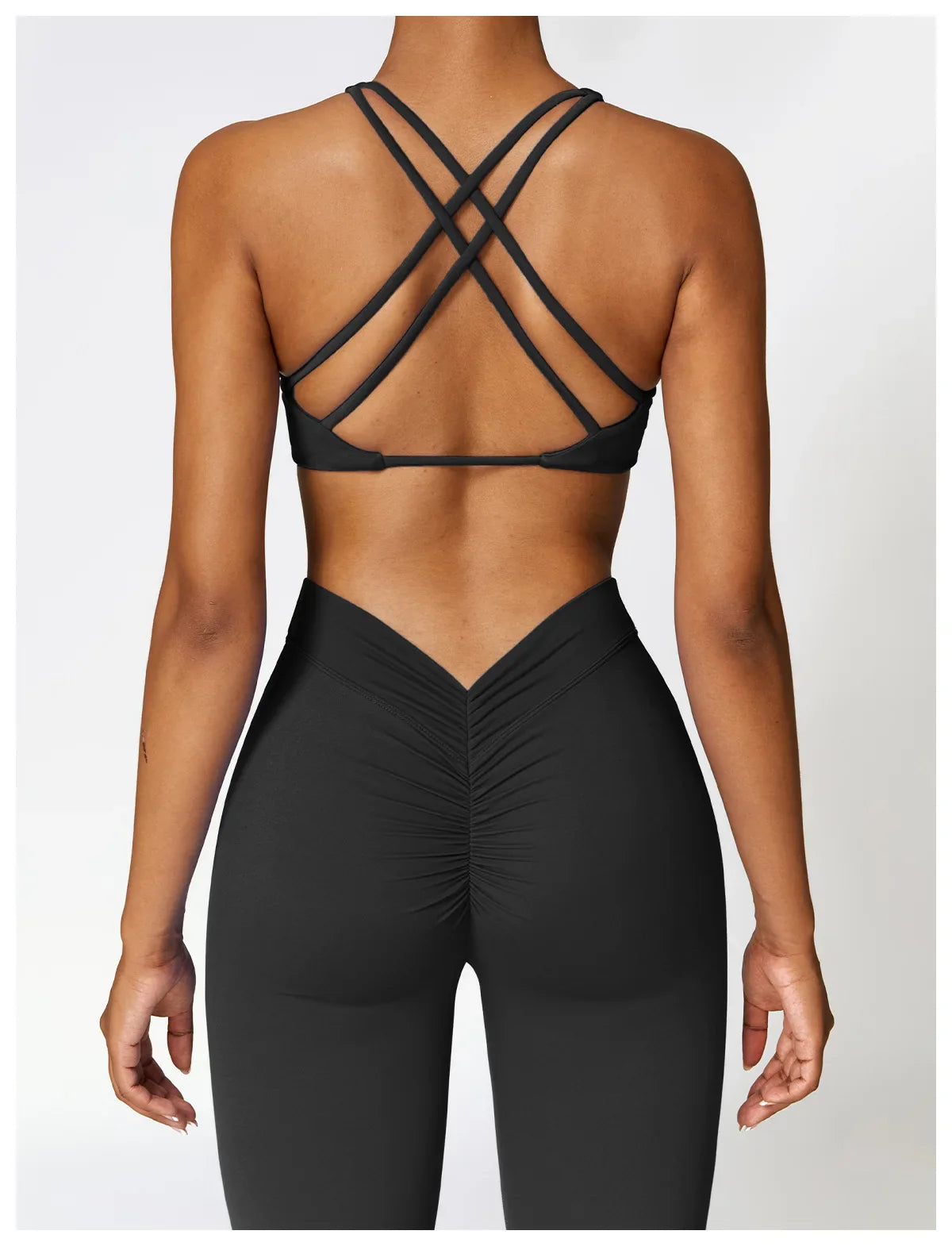 V-shaped Hip Yoga Pants Flare Leggings Women High Waist Wide Leg Pants Women Gym Fitness Sports Flared Pant Dance Trousers