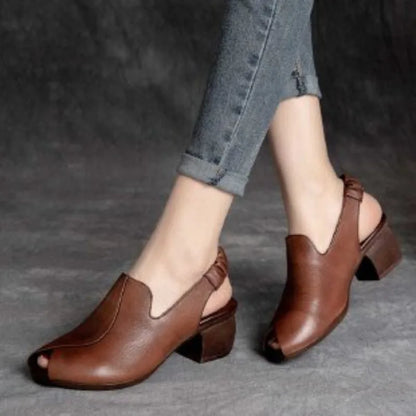 Linda Leather Sandals