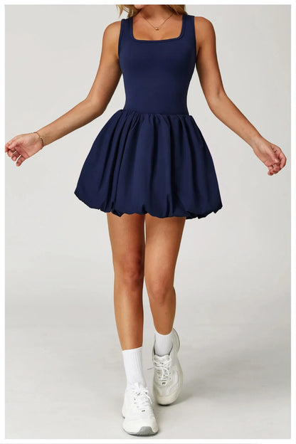 Rompers Women Yoga Jumpsuit Set Sexy Anti Glare One-Piece Jumpsuit Dance Ballet Sports Dress Gym Push up Running Tennis Sports