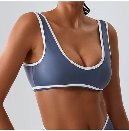 Patchwork Tank Top Women Underwear Gym Women Sports Bra Push Up Crop Tops Fitness Bras Breathable Running Athletic Sportswear