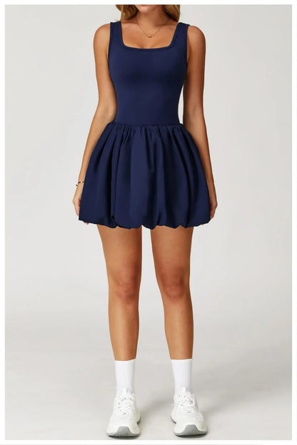 Rompers Women Yoga Jumpsuit Set Sexy Anti Glare One-Piece Jumpsuit Dance Ballet Sports Dress Gym Push up Running Tennis Sports