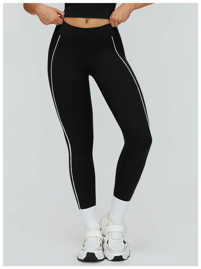 Women's Pants Yoga Trainning Sport Leggings Gym Fitness High Waist Leggings Breathable Soft Push Up Hip Lift Tights Sweatpants