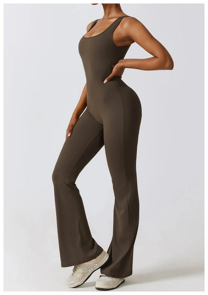 Women Tracksuit Sexy Jumpsuits Yoga Suit One-Piece Sport Fitness Workout Set Stretch Bodysuit Gym Clothes Push Up Sportswear