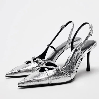 The Siren Slingback Heels