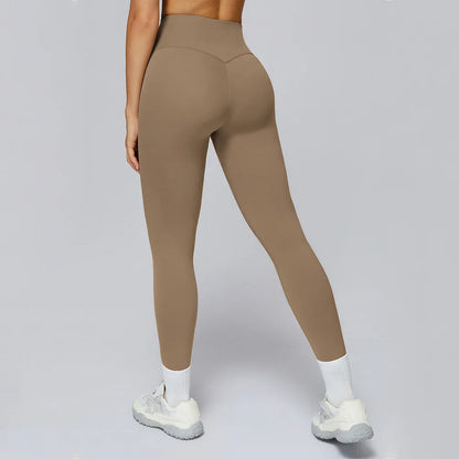Women Yoga Leggings Push Up Fitness Leggings Running Cycling Pants Breathable Sports Leggings High Waist Workout Gym Clothing