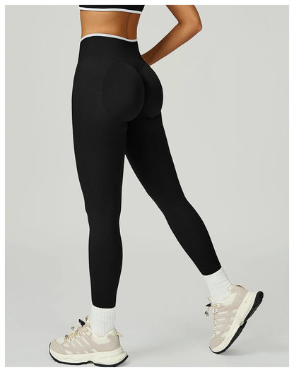 Fitness Leggings Seamless Yoga Leggings Women Running Cycling Pants Breathable Sports Leggings High Waist Workout Gym Clothing