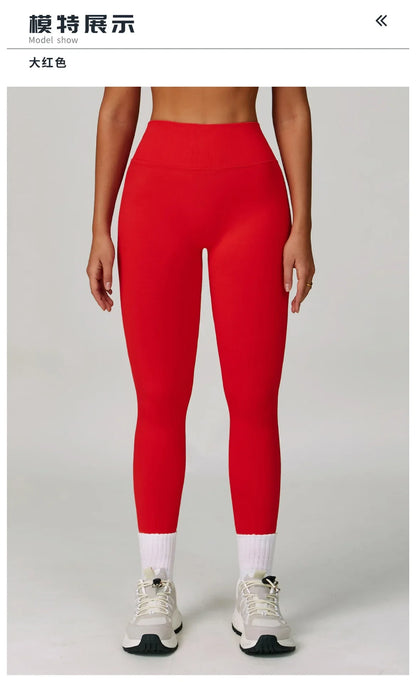 Fitness Leggings Women's High Waist Yoga Leggings Seamless High Stretchy Butt Lifting Breathable Sports Pants Women Gym Leggings